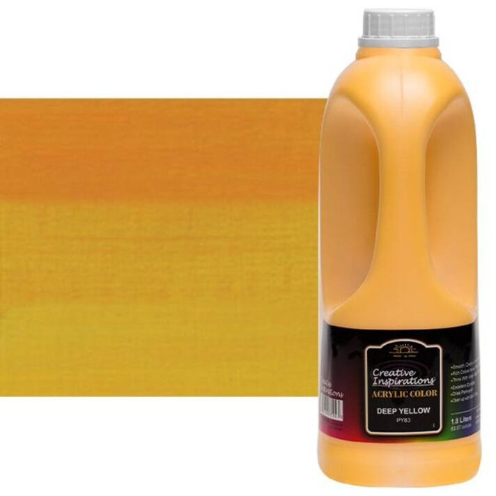 Creative Inspirations Acrylics - 1.8 Liters DEEP YELLOW