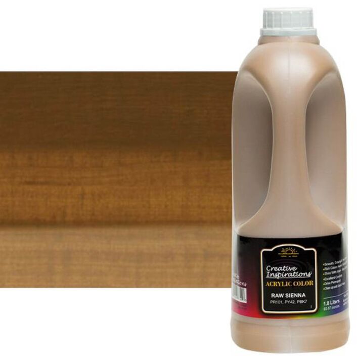 Creative Inspirations Acrylics - 1.8 Liters RAW SIENNA