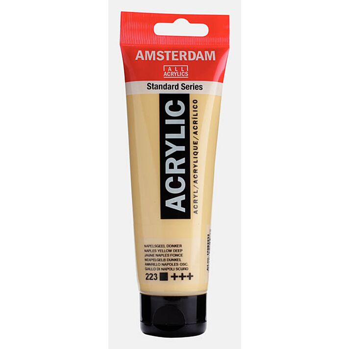 Amsterdam Acrylic Color - 120ml - Naples Yellow Deep #223