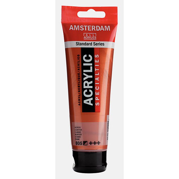 Amsterdam Acrylic Color - 120ml - Copper #805