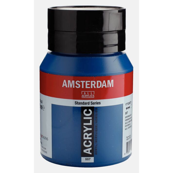 Amsterdam Acrylic Color - 500ml - Greenish Blue