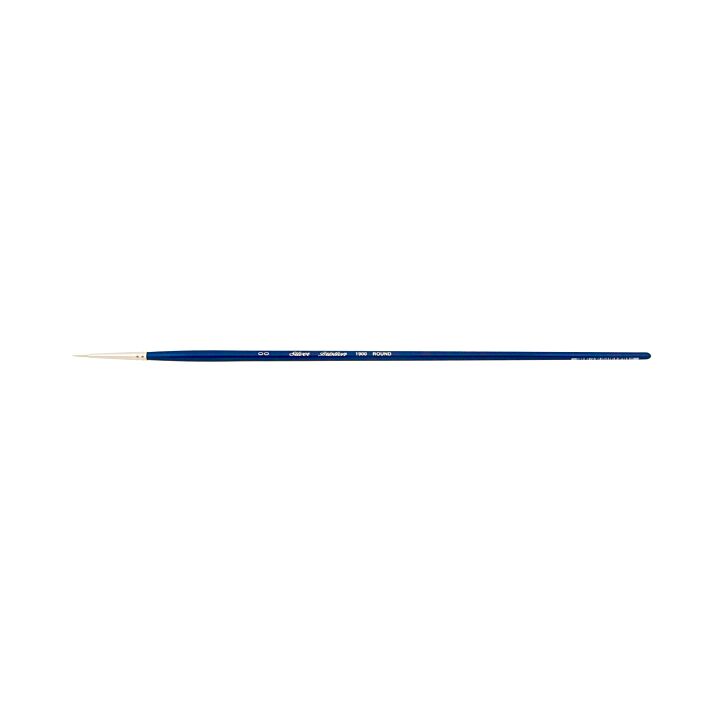 Silver Brush Bristlon Series 1900 Synthetic Hair - Round - Size 00