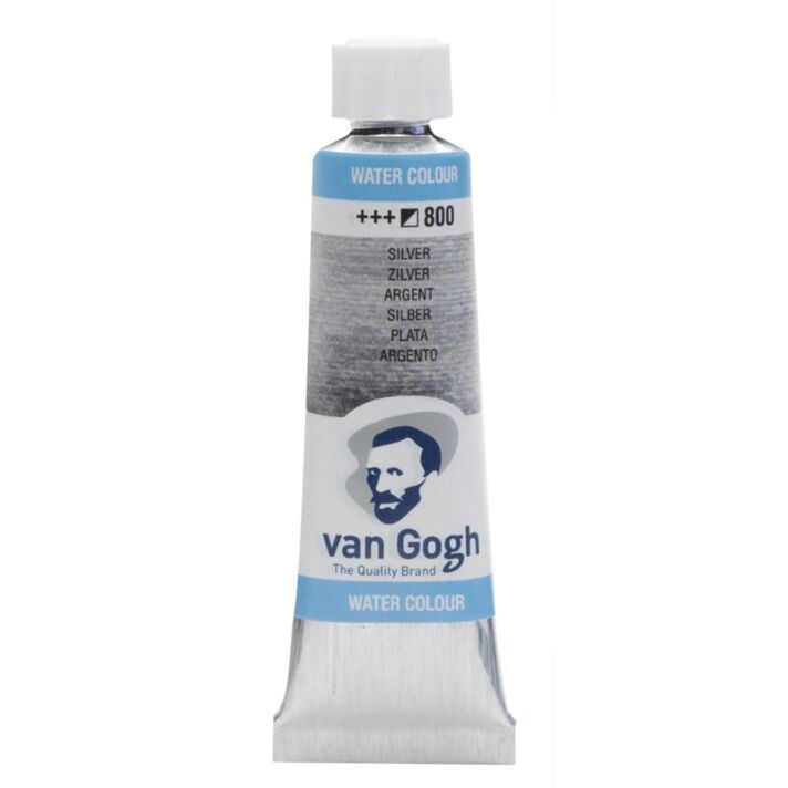 Van Gogh Watercolor Tube - 10ml - Silver 