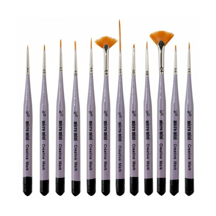 Creative Mark Micro Mini Detail 12 Brush Set 