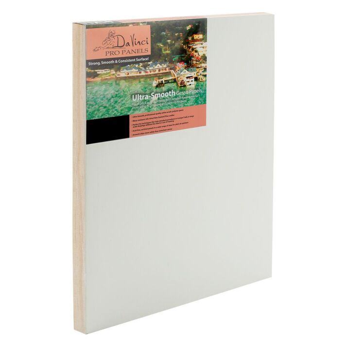 DaVinci Ultra Smooth Gesso Panel - 6x8x3/4"