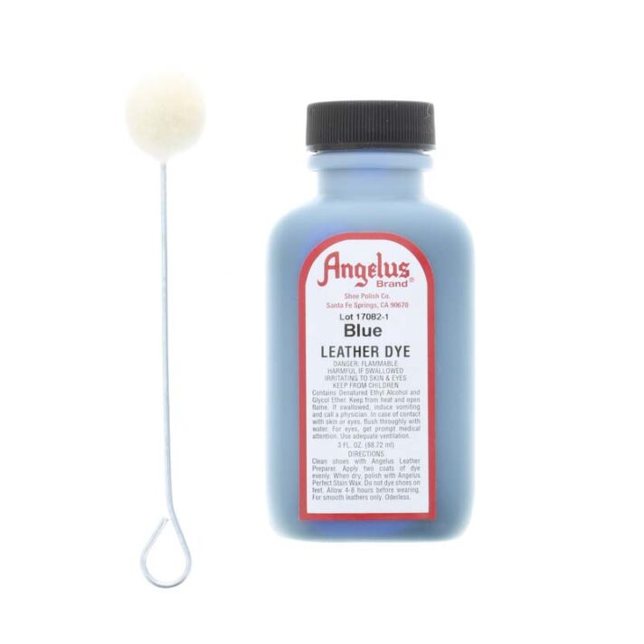 Angelus Leather Dye - 3oz - Blue