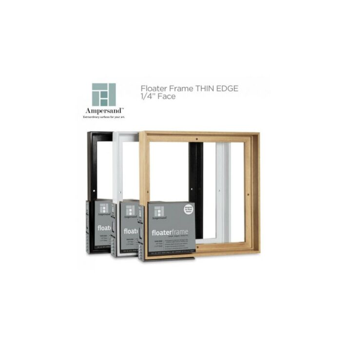 Ampersand Floater Frame Thin 8x10 7/8" Depth - White