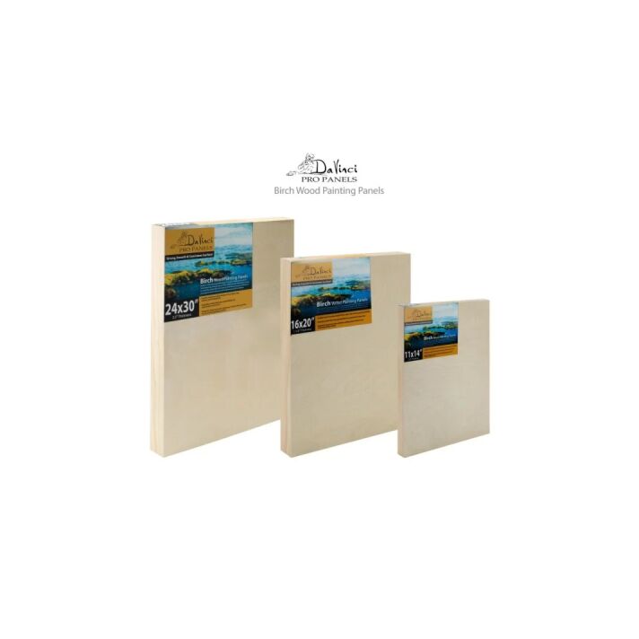 DaVinci Pro Birch Painting Panel - 24x30x1-5/8"
