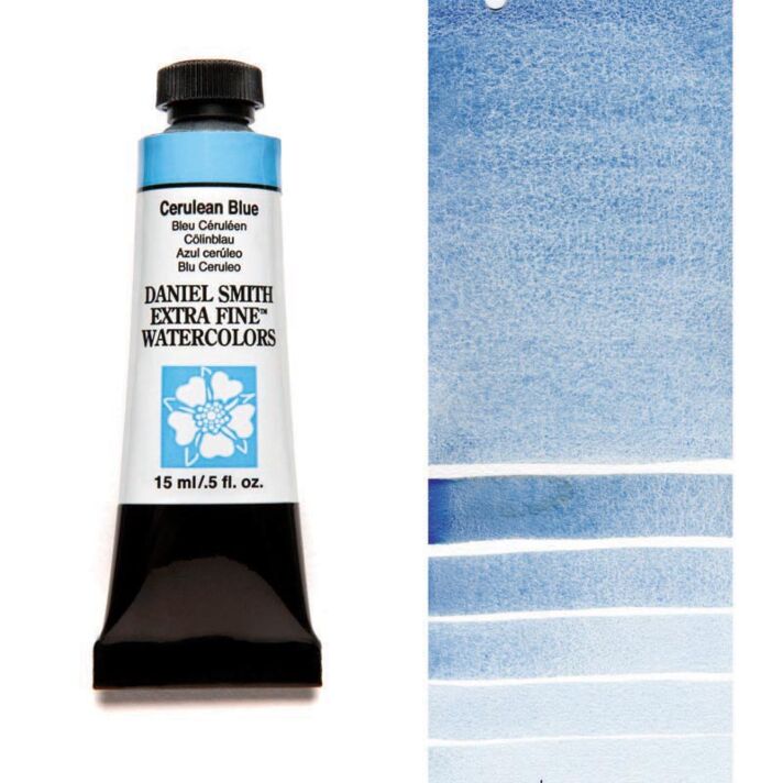 Daniel Smith Watercolors 15ml - Cerulean Blue