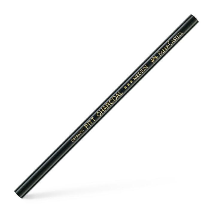 Faber-Castell Pitt Natural Charcoal Pencil - Medium