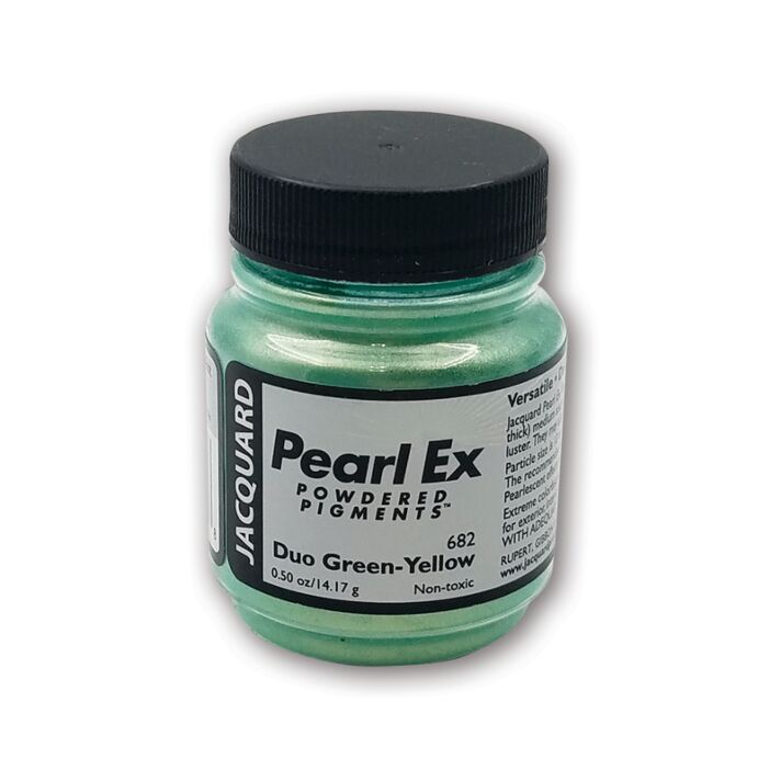 Jacquard Pearl-Ex Pigment .75oz - Duo Green-Yellow