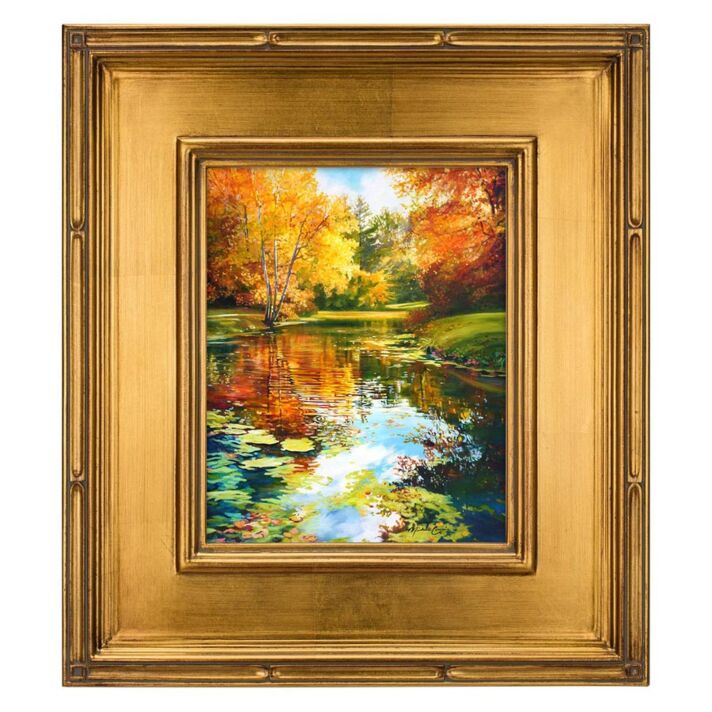 Museum Plein Air Gold 8x10 Frame