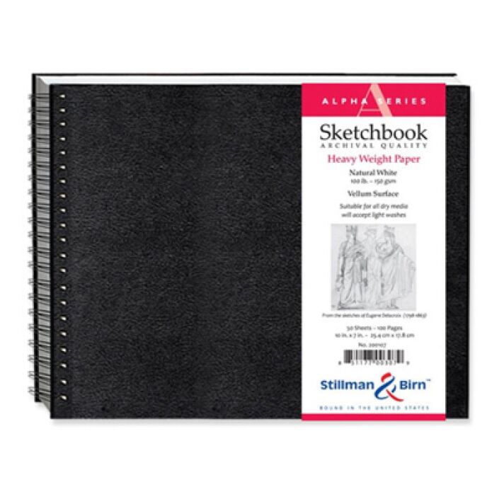 Stillman & Birn Alpha Series Sketchbook - Wire Bound - 10x7