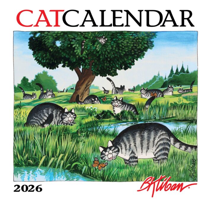 2026 Wall Calendar - B. Kliban: CatCalendar
