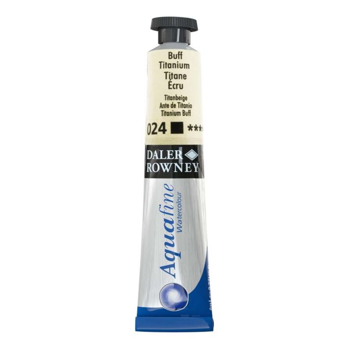 Daler-Rowney Aquafine Watercolor 8ml Tube - Buff Titanium