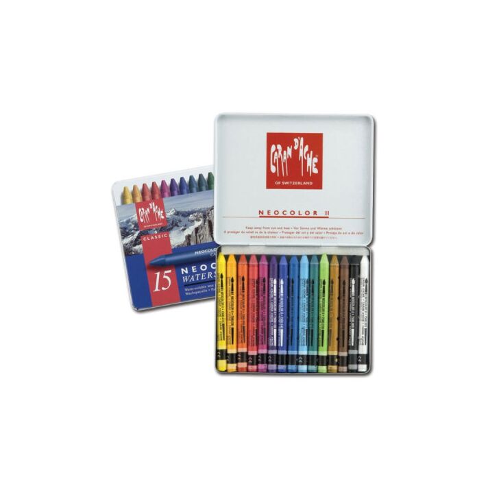 Caran d'Ache Neocolor II Crayons Set of 30 - Assorted Colors