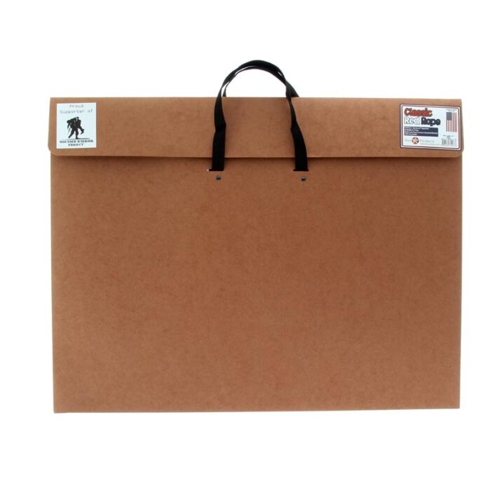 Red Wallet Portfolio with Handle - 20x26x2"