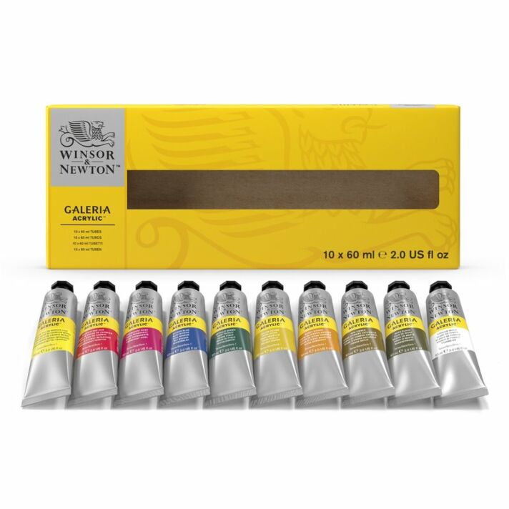 Winsor & Newton Galeria Set of 10 60ml Tubes