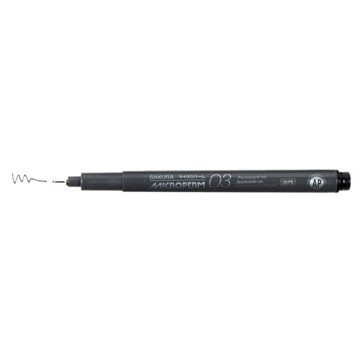 Microperm 0.35 Fine Pen Black
