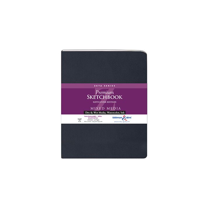 Stillman & Birn Zeta Series Sketchbook - Soft Cover - 8.5x5.5