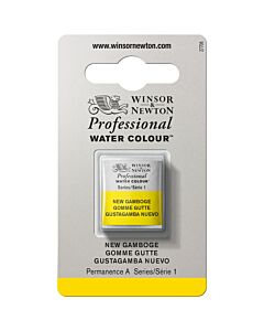 Winsor Newton Professional Watercolor - Half Pan - New Gamboge