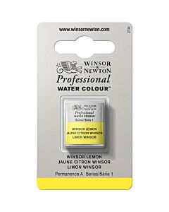 Winsor Newton Professional Watercolor - Half Pan - Winsor Lemon