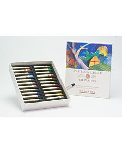Sennelier Oil Pastels Cardboard Box Set of 24 Standard - Landscape Colors