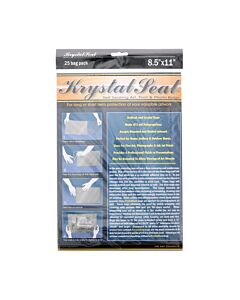 Krystal Seal Archival Art and Photo Bags 25-Pack 8.5x11"