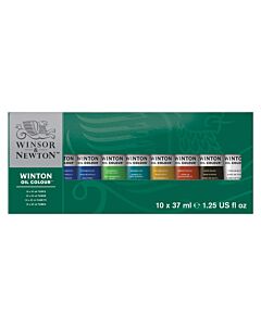 Winsor & Newton Winton Oil Color 10x37ml Tube Set
