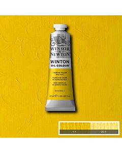 Winsor & Newton Winton Oil Color 37ml - Cadmium Yellow Pale Hue