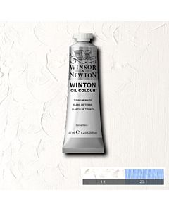 Winsor & Newton Winton Oil Color - 37ml - Titanium White