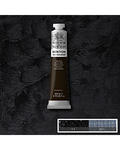 Winsor & Newton Winton Oil Color - 200ml - Lamp Black
