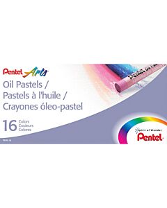 Pentel Oil Pastel 16/Set