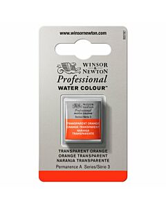 Winsor Newton Professional Watercolor - Half Pan - Transparent Orange