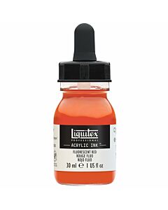 Liquitex Professional Acrylic Ink 30ml - Fluorescent Red