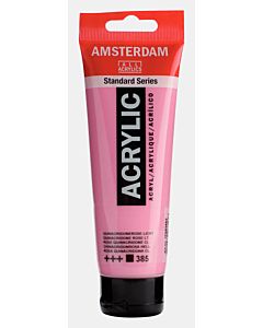 Amsterdam Acrylic Color - 120ml - Quinacrdone Rose Light #385