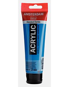 Amsterdam Acrylic Color - 120ml - Manganese Blue Phthalo #582