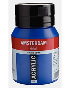 Amsterdam Acrylic Color - 500ml - Phthalo Blue