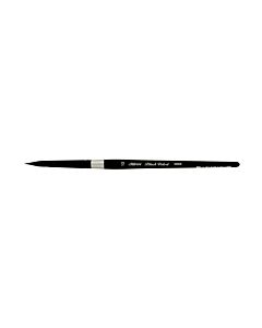 Silver Brush Black Velvet - Round - Size 10