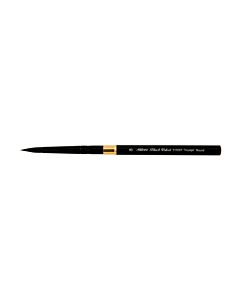 Silver Brush Black Velvet Voyage Series 3100 Synthetic/Natural Squirrel  - Round - Size 8