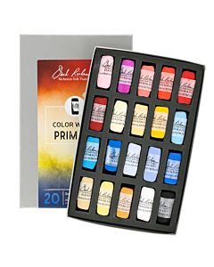 Jack Richeson Hand Rolled Soft Pastel - Color Wheel Set of 20
