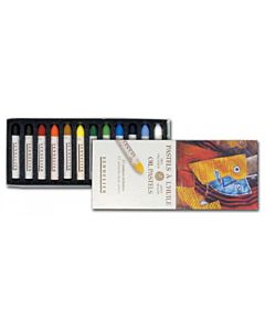 Sennelier Oil Pastels Cardboard Box Set of 12 Standard - Iridescent Colors