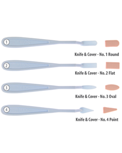 PanPastel Tools - Set Of 4 Knives