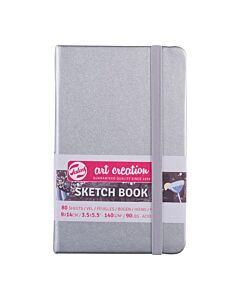 Talens Art Creation Sketchbook - Silver - 3.5"x5.5"