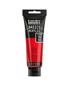 Liquitex Basics Acrylic - 4oz - Pyrrole Red