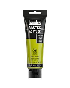 Liquitex Basics Acrylic - 4oz - Light Olive Green