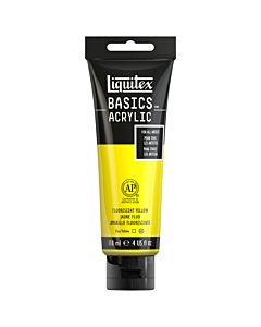 Liquitex Basics Acrylic - 4oz - Fluorescent Yellow
