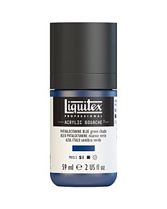 Liquitex Acrylic Gouache - 59ml - Phthalocyanine Blue (Green Shade)