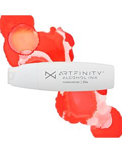Artfinity Alcohol Ink - Fluorescent Red - 25ml