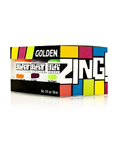 Golden SoFlat Matte Acrylic - 6x2oz Zing Set